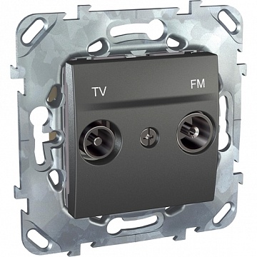 Розетка TV-FM, оконечная, графит MGU5.452.12ZD Schneider Electric