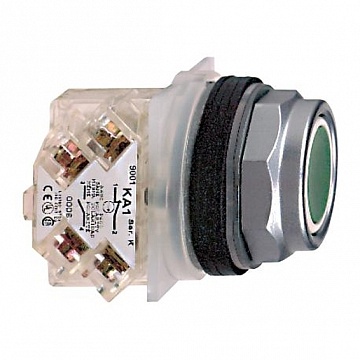 Кнопка Harmony 30 мм² IP66, Зеленый 9001KR1GH13 Schneider Electric