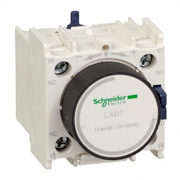 Дополнительный контактный блок с выдержкой времени 0.1…3С LADT0 Schneider Electric