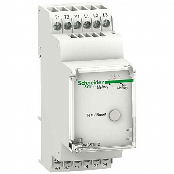 Реле контроля фаз и температуры мотора RM35TM250MW Schneider Electric