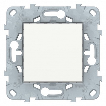 Переключатель 1-клавишный UNICA NEW, скрытый монтаж, белый NU520318 Schneider Electric