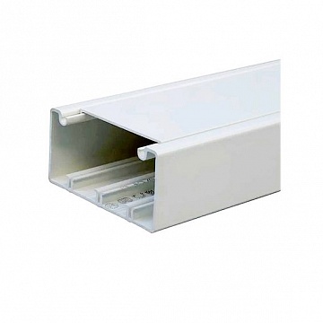 Кабель-канал DLP 50x105 - 1 секция - 1 крышка 65 мм - длина 2 м - белый 010429 Legrand