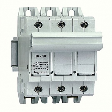Выключатель-разъединитель SP 58 - 3П - 6 модулей - для промышленных предохранителей 22х58 021604 Legrand