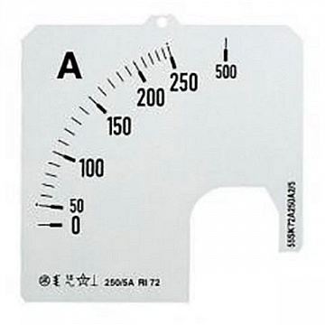 Шкала для амперметра SCL-A5-10000/72 ABB