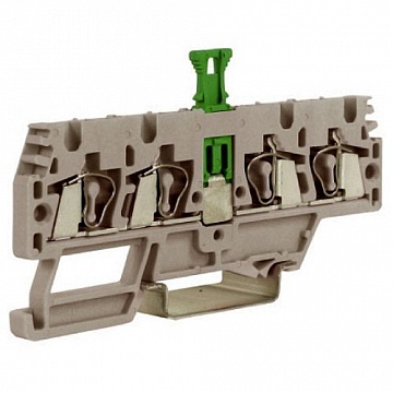 Клемма с размыкателем DKC Quadro 2,5мм?, серый, ZHMS10GR ZHMS10GR DKC