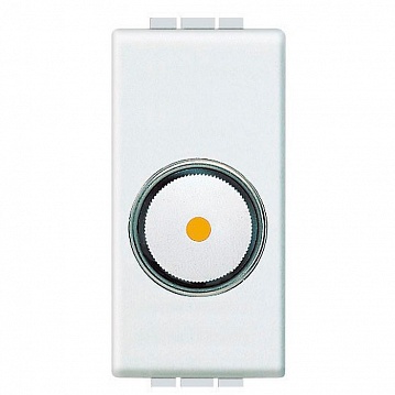 Светорегулятор поворотный LIVING LIGHT, 800 Вт, белый N4581 Bticino