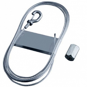 Трос с держателями L10000 диам.1,5мм²(упак. 10шт) CM615100 DKC