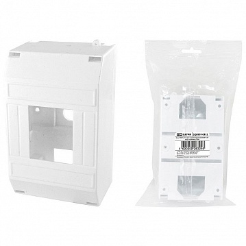 Распределительный шкаф КМПн, 4 мод., IP20, навесной, пластик SQ0907-0112 TDM