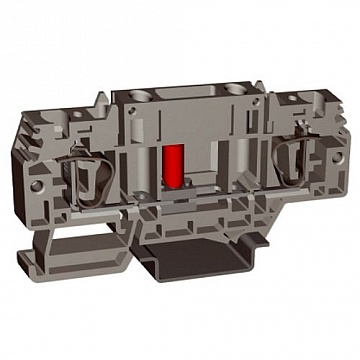 Клемма с размыкателем DKC Quadro 4мм?, серый, ZHB100GR ZHB100GR DKC