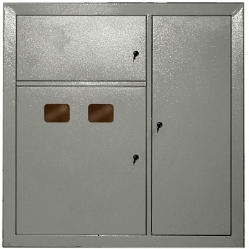 Этажный щит ЩЭ, мод., IP31, навесной, сталь, серая дверь, с клеммами код. MKM42-02-31 IEK