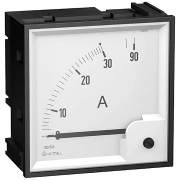 ШКАЛА АМПЕРМЕТРА 0-30-90А ДЛЯ ДВИГАТЕЛЕЙ 16006 Schneider Electric