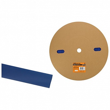 Термоусаживаемая трубка ТУТнг 20/10 синяя (100 м/ролл) SQ0518-0055 TDM