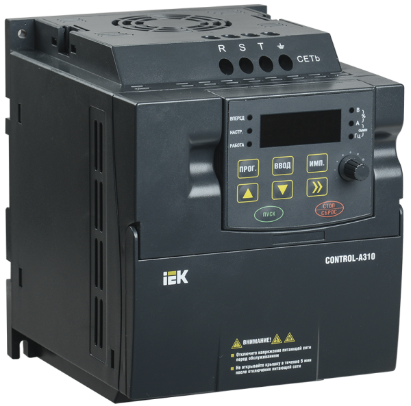 Преобразователь частоты CONTROL-A310 220В, 3Ф 1,5 kW 7A CNT-A310U33V015TEZ IEK