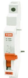 Контакт дополнительный КС47 на DIN-рейку SQ0206-0196 TDM