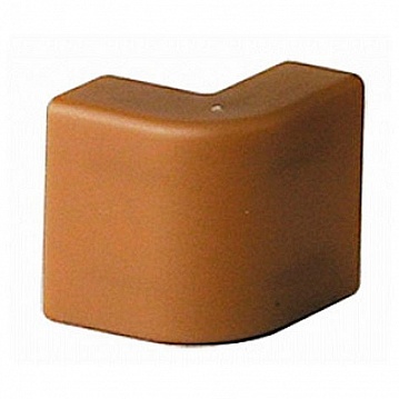AEM 22x10 Угол внешний коричневый (розница 4 шт в пакете, 20 пакетов в коробке) (упак. 80шт) 00396RB DKC