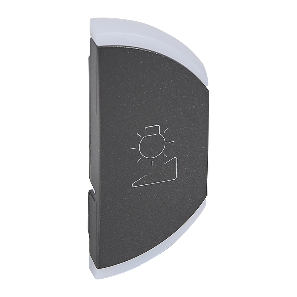 MyHome SCS.Лицевая панель 1М "диммер" правая.Графит 064878 Legrand