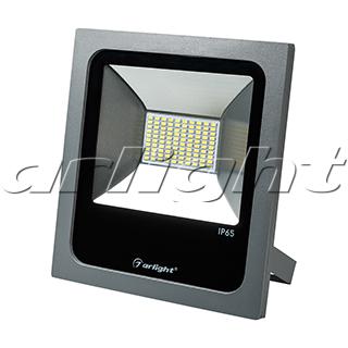 светодиодный прожектор AR-FLAT-50W-220V White (Grey, 120 deg), 23840 023840 Arlight