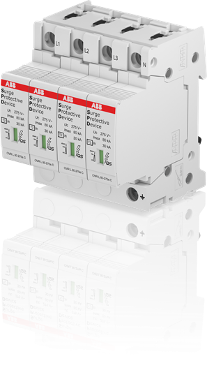 Ограничитель перенапряжения УЗИП OVR T2 4L 80-275s P QS 2CTB815708R2300ABB