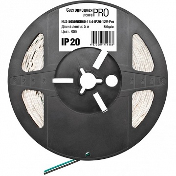 СД Лента светодиодная 71 446 NLS-5050RGB60-14.4-IP20-12V-Pro R5 71446 Navigator