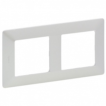 Рамка 2 поста VALENA LIFE, жемчужный 754142 Legrand