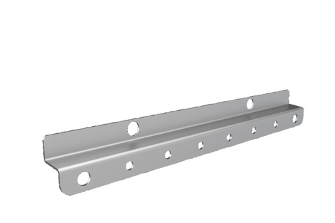 VX Монтажная рейка для секц.двери 400мм 10шт 9681204 Rittal