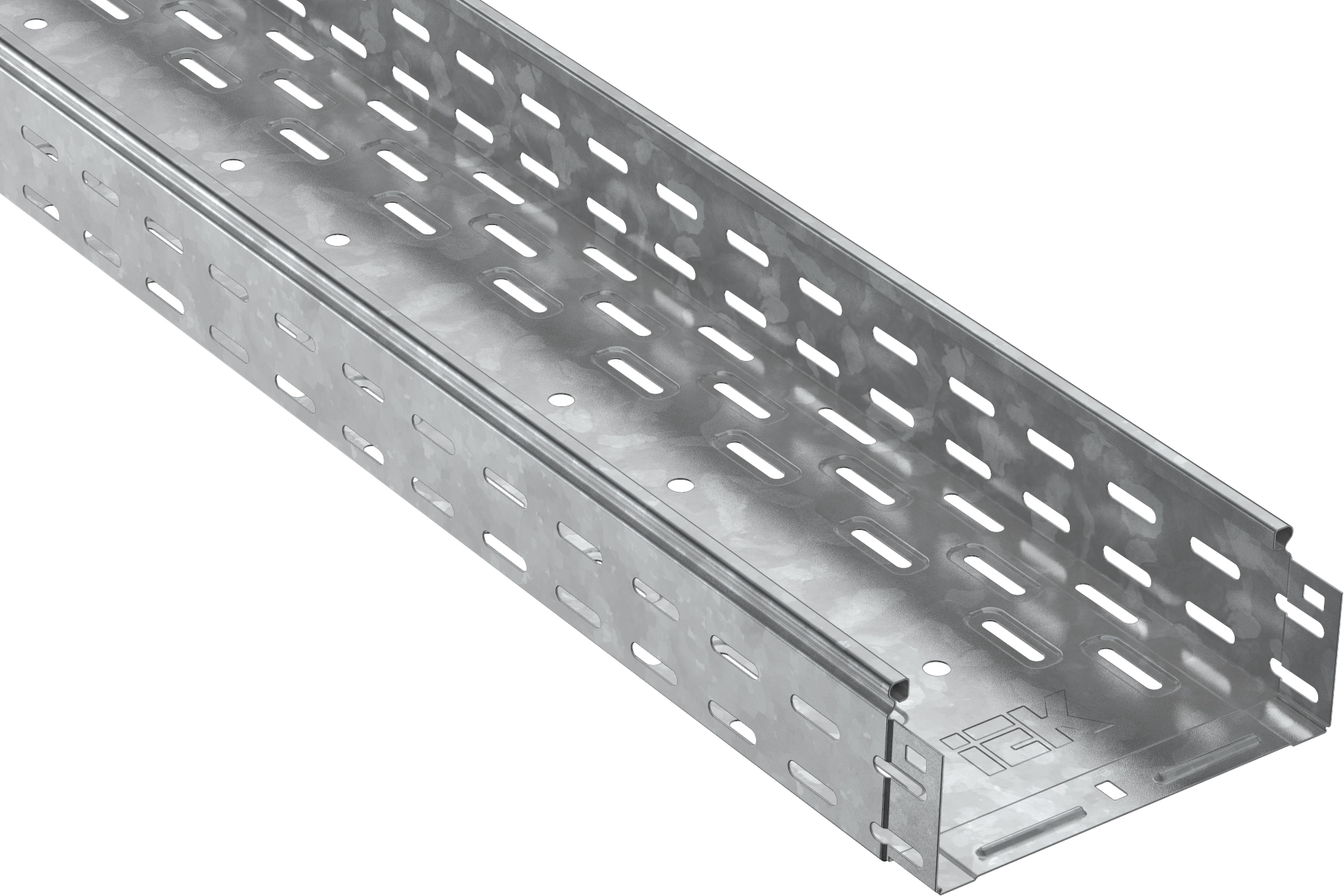 ESCA Лоток перфорированный 80х300х2000 HDZ CLP10-080-300-2-M-HDZ IEK