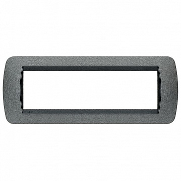 Рамка 7 модулей LIVING LIGHT, графит L4807GF Bticino