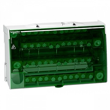 РАСПРЕДЕЛИТЕЛЬНЫЙ БЛОК ВИНТОВОЙ 4П 160А 48 ОТВЕРСТИЙ LGY416048 Schneider Electric