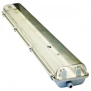 Аварийный светильник централизованного электропитания/светильник BS-1510-2x20 T8 LED серия: BARTON a9636 белый Свет