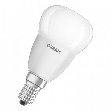 светодиодная лампа LED STAR ClassicP 5W (замена 40Вт),нейтральный белый свет, матовая колба, Е14 4058075056923 OSRAM