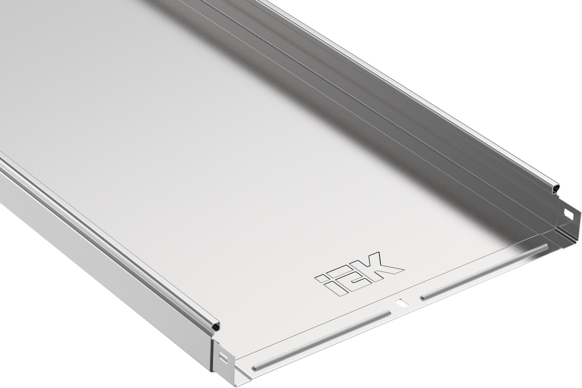 ESCA Лоток неперфорированный 50х300х3000 RAL 9016 CLNK10-050-300-3 IEK