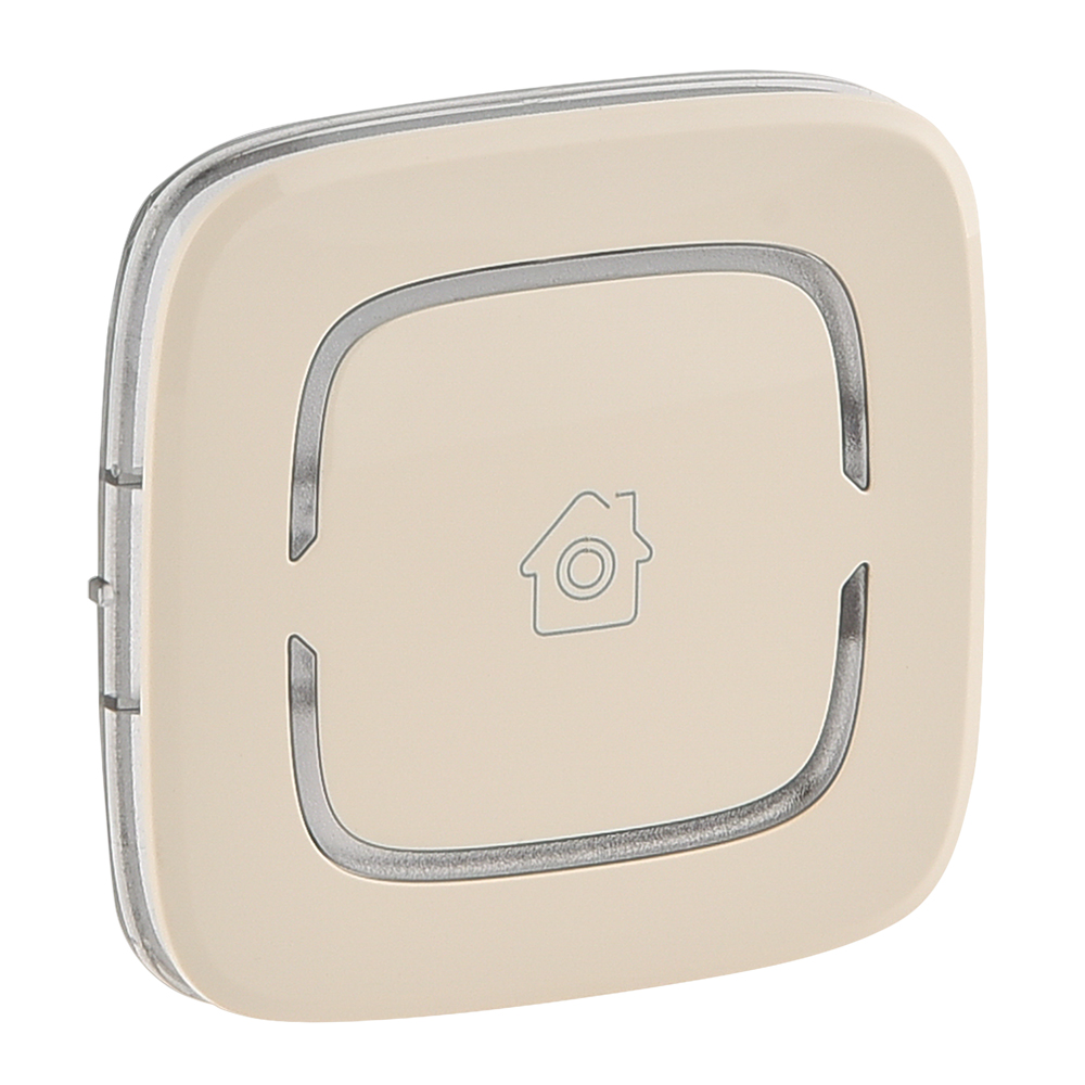 Valena ALLURE MyHome.Лицевая панель для механизмов BUS/SCS.С символом "GEN".2 модуля.Слоновая кость 755389 Legrand