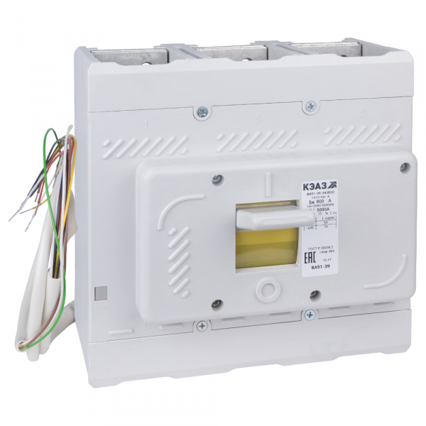 Выключатель автоматический ВА51-39-341210-400А-1000-690AC-НР230AC/220DC-УХЛ3 220796 КЭАЗ