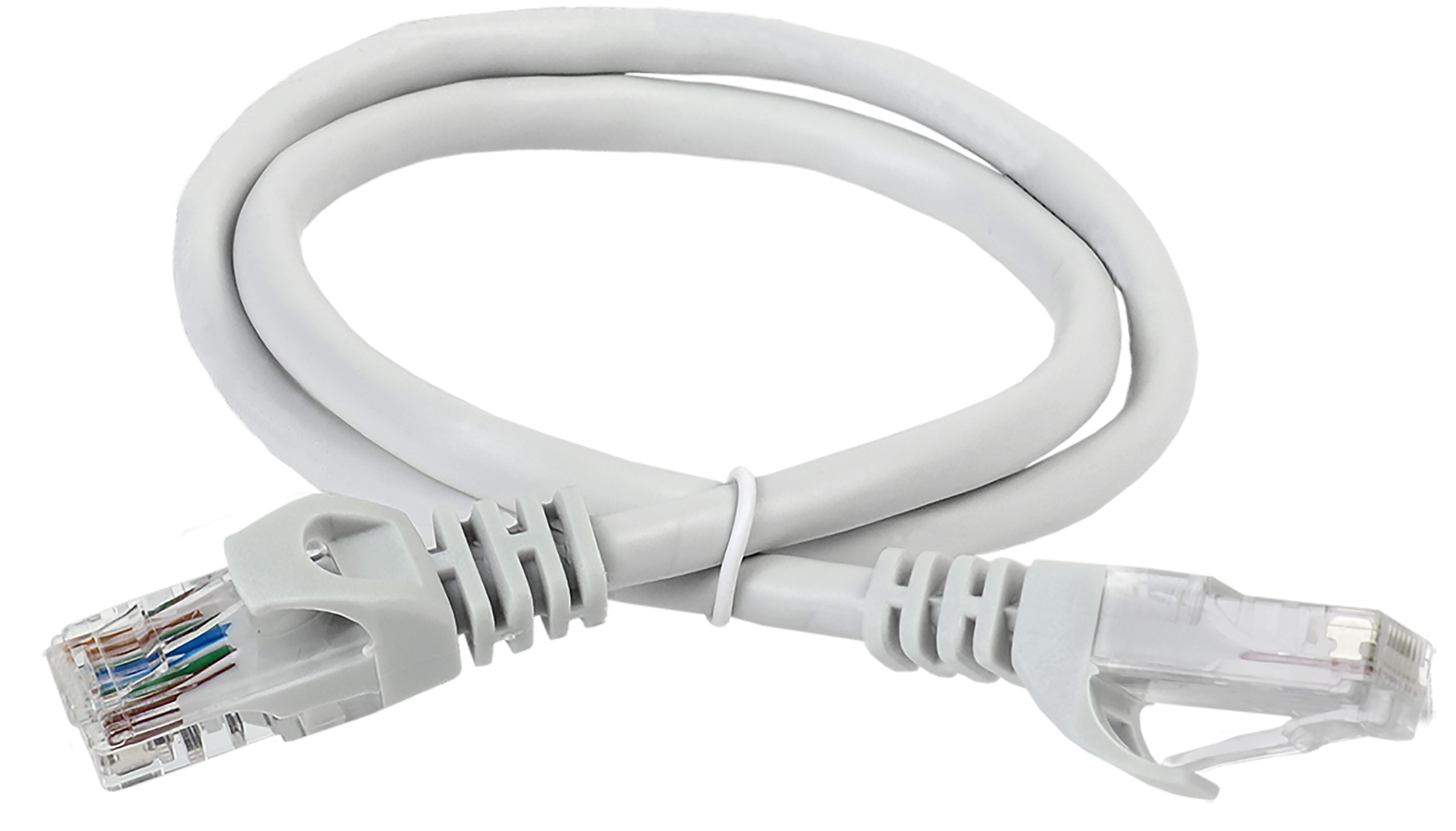 ITK Коммутационный шнур (патч-корд) кат.6 UTP PVC 7м серый PC01-C6U-7M IEK