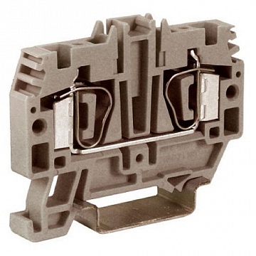 Клемма пружинная проходная DKC Quadro 4мм?, синий, ZHI250 ZHI250 DKC