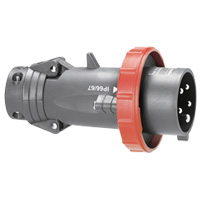 Прямая вилка Hypra - IP 66/67-55 - 3К+3 - 32 А - пластик 053060 Legrand