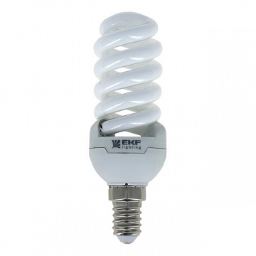 Лампа энергосберегающая FS-спираль 13W 2700K E14 10000h Simple FS-T2-13-827-E14 EKF