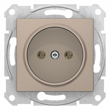 Розетка SEDNA, скрытый монтаж, титан SDN2900268 Schneider Electric