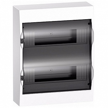 Распределительный шкаф Easy9, 24 мод., IP40, навесной, пластик, прозрачная дверь EZ9E212S2SRU Schneider Electric