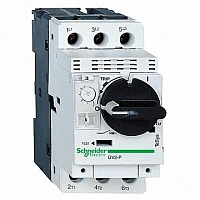 R Силовой автомат для защиты электродвигателя TeSys GV2 2.5А 3P GV2P07 Schneider Electric