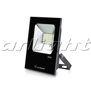 светодиодный прожектор AR-FLAT-ICE-20W-220V White (Black, 120 deg), 23573 023573 Arlight