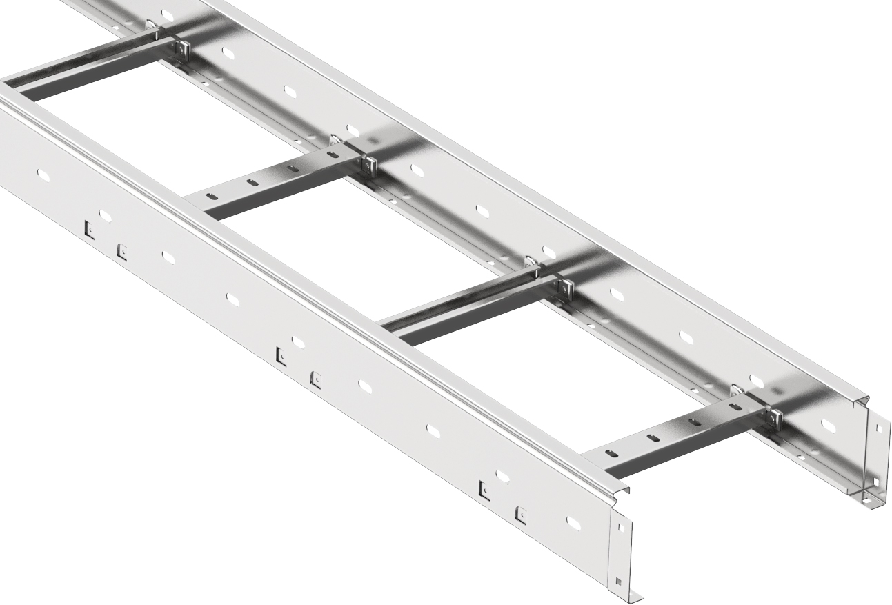 Лоток лестничный LESTA 80х600х3000-1,5 CLM40-080-600-3-150 IEK