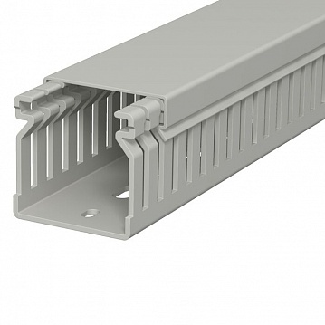 Распределительный кабельный канал LK4 40x40x2000 мм (ПВХ,серый) Тип: LK4 40040 (упак. 36 м) 6178012 OBO Bettermann