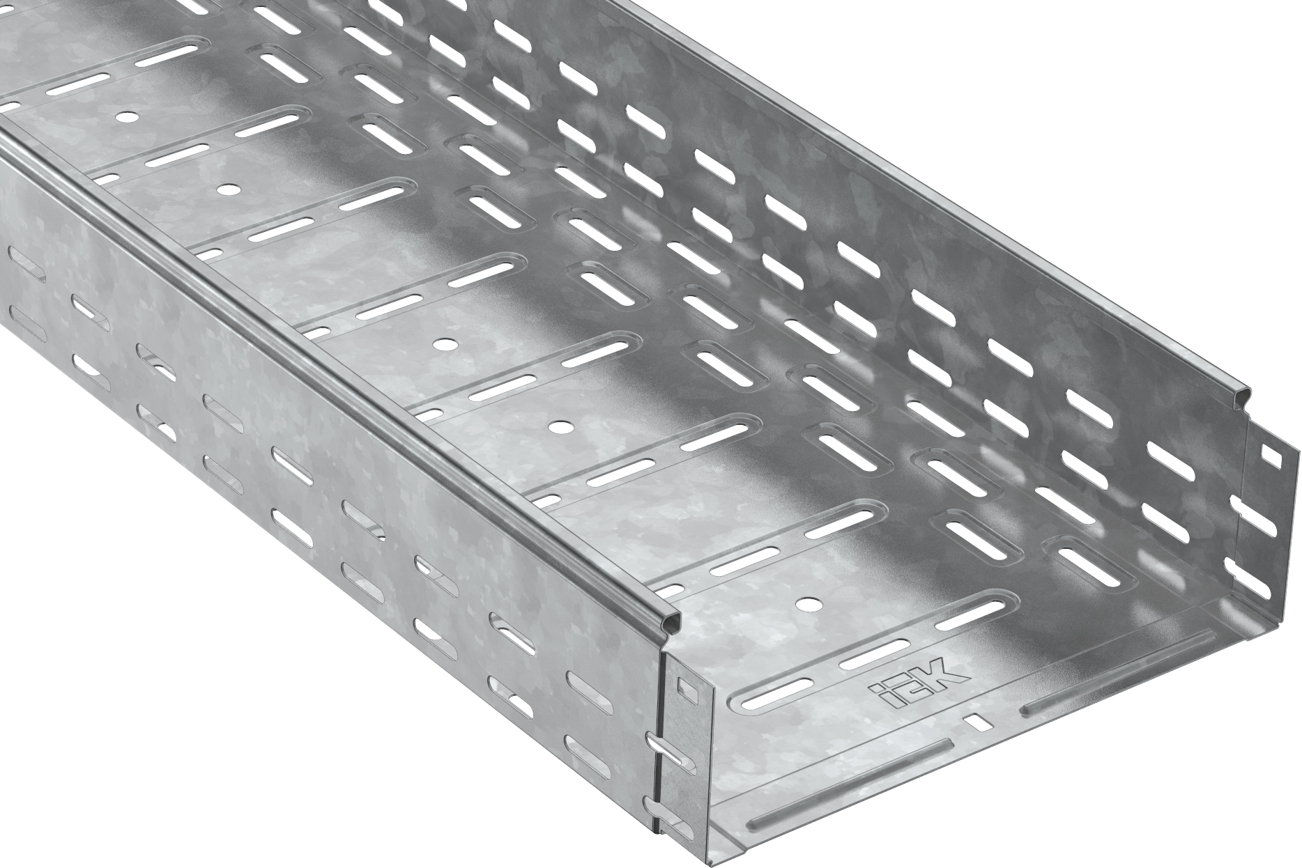 ESCA Лоток перфорированный 100х300х2000 HDZ CLP10-100-300-2-M-HDZ IEK