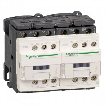 Реверсивный контактор TeSys LC2D 3P 38А 400/230 AC 18.5кВт LC2D38P7V Schneider Electric