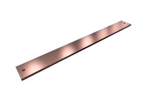 SV Шины PE/PEN 80х10мм L=700мм 2шт 9686588 Rittal