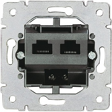 Механизм розетки 2xRJ11+RJ45 Cat.5 GALEA LIFE 775937 Legrand