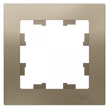 Рамка 1 пост ATLASDESIGN, шампань ATN000501 Schneider Electric