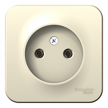 Розетка BLANCA, открытый монтаж, молочный BLNRA000102 Schneider Electric