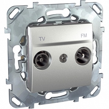 Розетка TV-FM, оконечная, алюминий MGU5.452.30ZD Schneider Electric